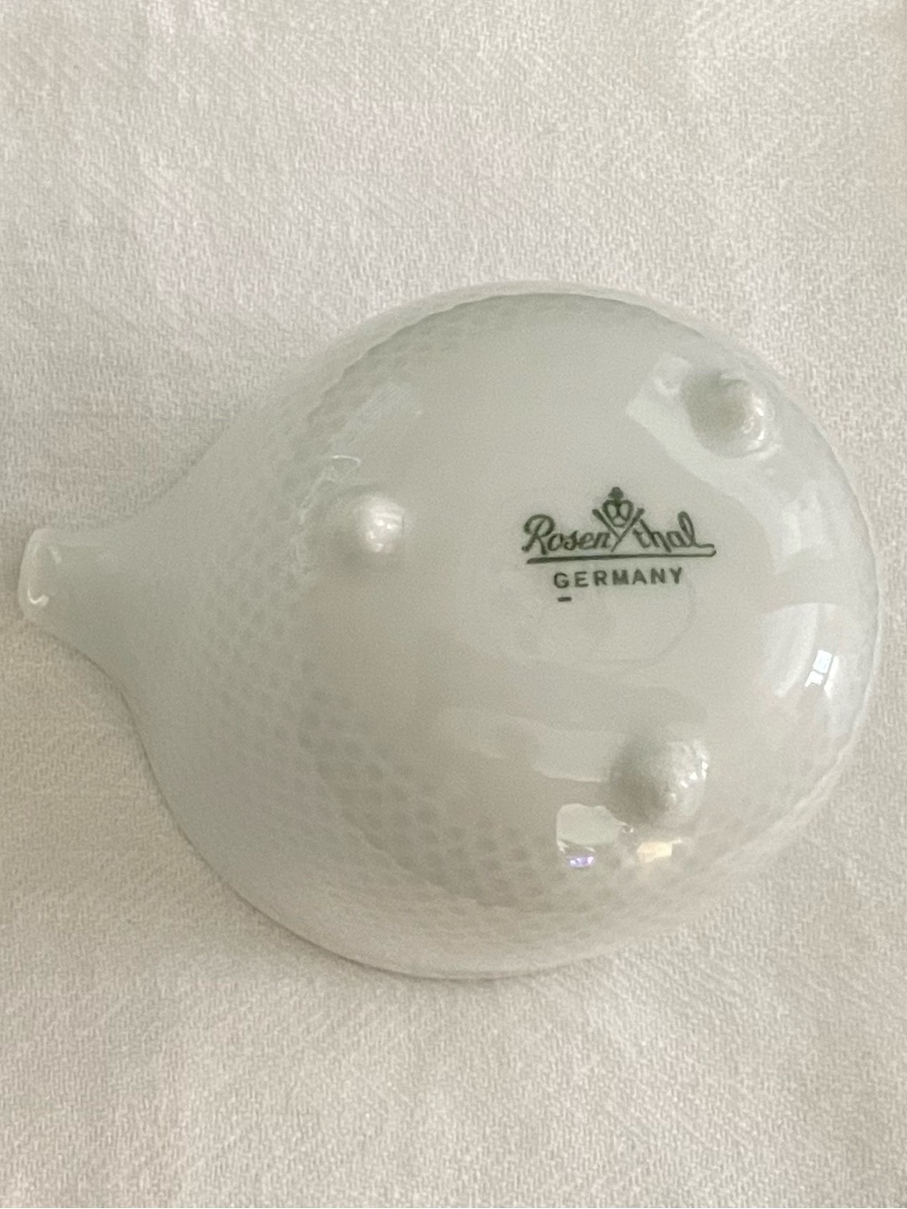 Rosenthal “Century White” (Rim) - Continental Creamer and Sugar Bowl - Picture 11 of 11